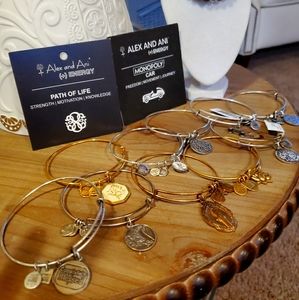 Alex & Ani lot of 11 bracelets